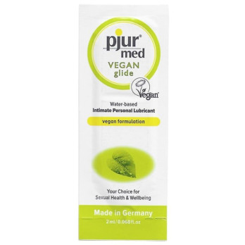 Pjur Med Vegan Glide Water Based Lubricant 2 Ml