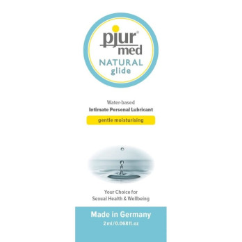 Pjur Med Natural Water Based Lubricant 2 Ml