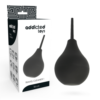 Adiccted Toys Anal Douche Black