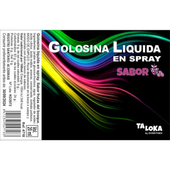 Taloka  Liquid Berries Candy Spray