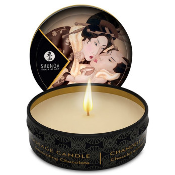 Shunga  Mini Caress By Candelight Chocolate Massage Candle 30 Ml