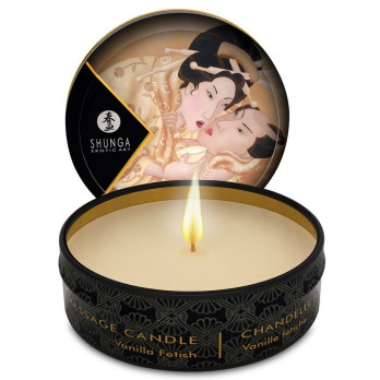 Shunga  Mini Caress By Candelight Vanilla Massage Candle 30 Ml