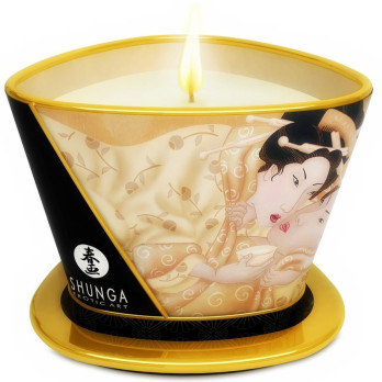 Shunga  Mini Caress By Candelight Vanilla Massage Candle 170 Ml