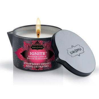 Kama Sutra Massage Candle Strawberry Dreams