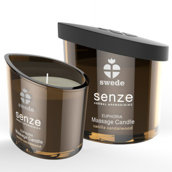 Sweede Senze Euphoria Massage Candle  Vanilla, Sandalwood