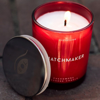 Eye Of Love  Matchmaker Red Diamond Massage Candle Attract Him 150 Ml