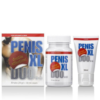 Penis Xl Duo Pack Capsulas Y Crema