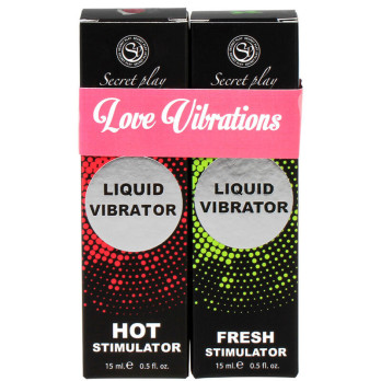 Secretplay Liquid Vibrator  Love Vibrations Pack