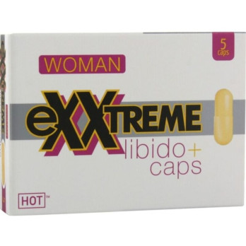 Hot  Exxtreme Libido Caps Woman 5 Pcs