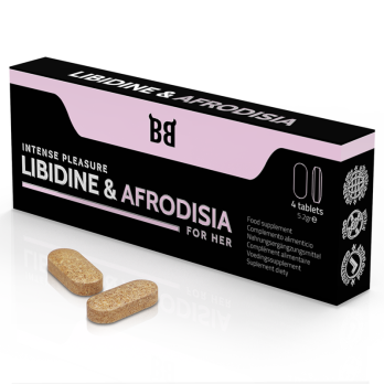 Blackbull By Spartan™  Libidine  Afrodisia Intense Pleasure For Her 4 Tablets