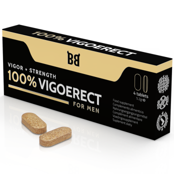 Blackbull By Spartan™  100% Vigoerect Vigor + Strength For Men 4 Tablets