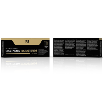 Blackbull By Spartan™  Erectmen  Testosteride Power And Testosterone For Men 4 C Psulas