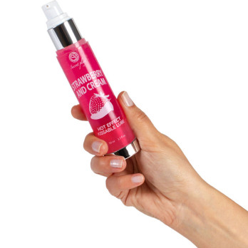 Secretplay Lubricant 21 Heat Effect Strawberry  Cream 50Ml