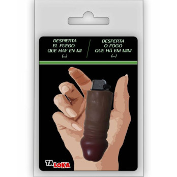 Taloka - Fantastic Lighter In The Shape Of A Mulatto Color Penis 100% Rechargeable /Es/Pt/En/