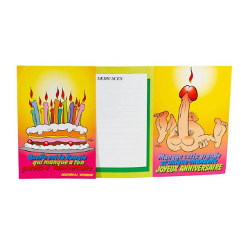 Femarvi Happy Birthday Card - En