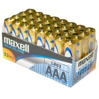 Maxell Battery Aaa Lr03 Pack*32 Uds