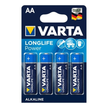 Varta Longlife Power Alkaline Battery Aa Lr6 4 Unit