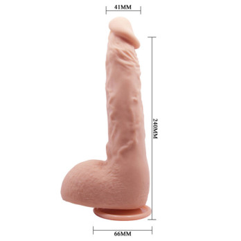 Jason Realistic Dildo Flesh 24 Cm