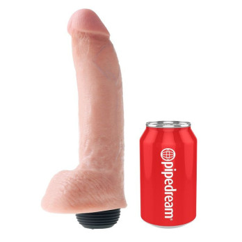 King Cock Realistic Penis Natural Ejaculator 22.86Cm